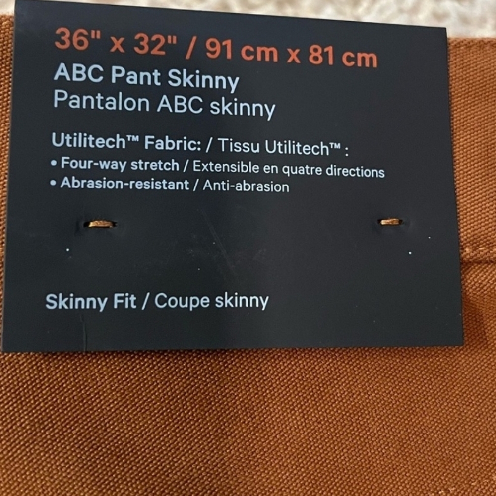NWT Men's Lululemon ABC Pants 36x32